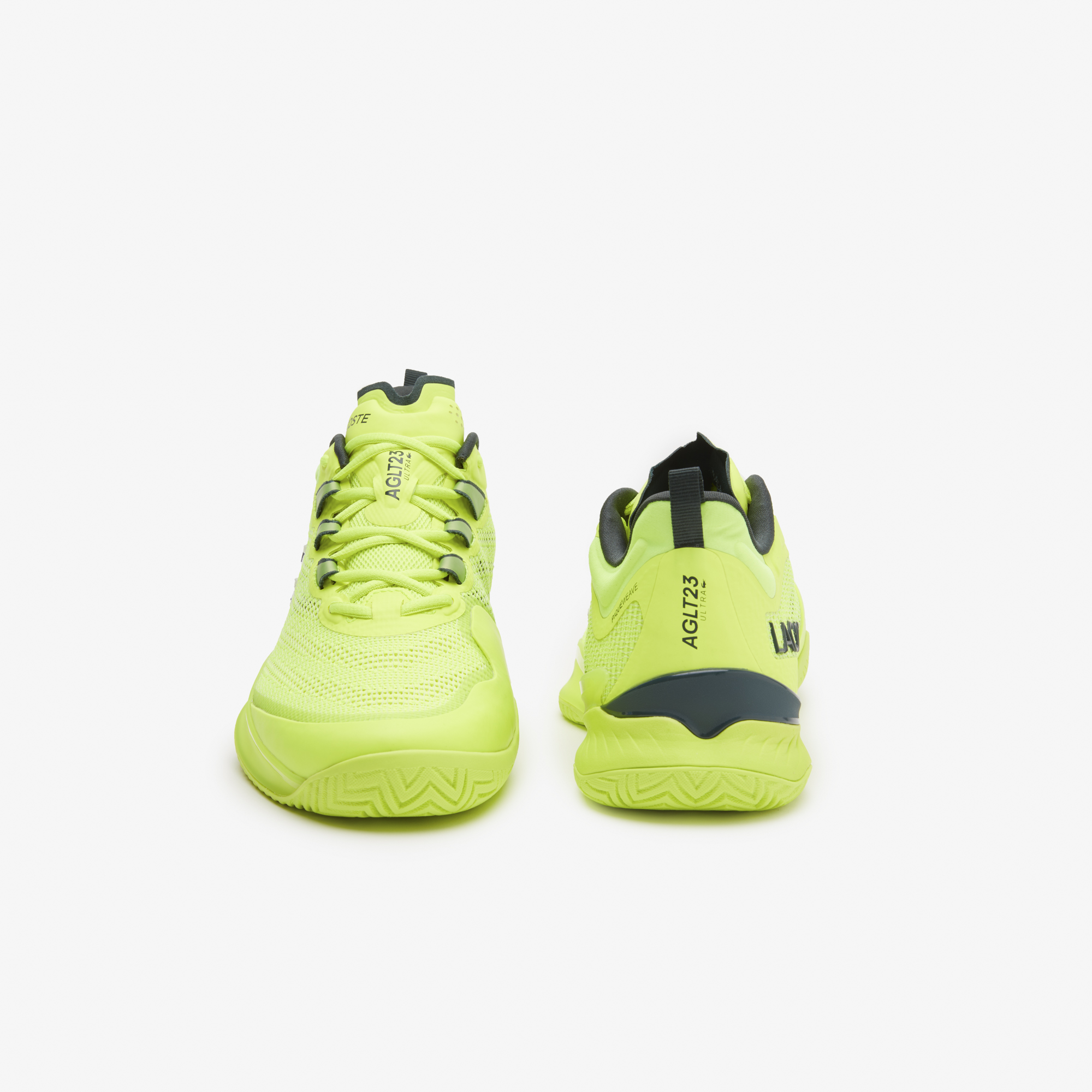Men's Lacoste AG-LT23 Ultra Textile Tennis Shoes in Yellow • 2T7