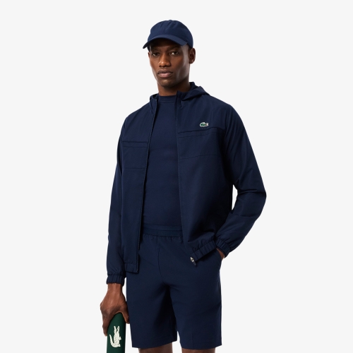 Men's Lacoste Front Zippered Trackpants