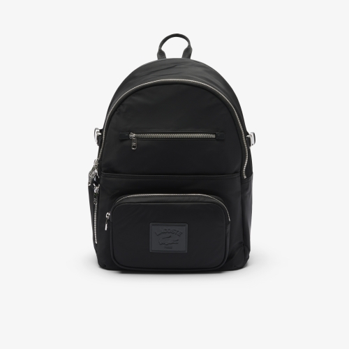 black leather backpack philippines Leather Goods – Lacoste Philippines