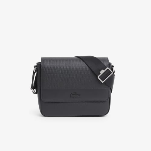 Unisex Lacoste Zip Crossover Bag in Noir • 991 – Lacoste