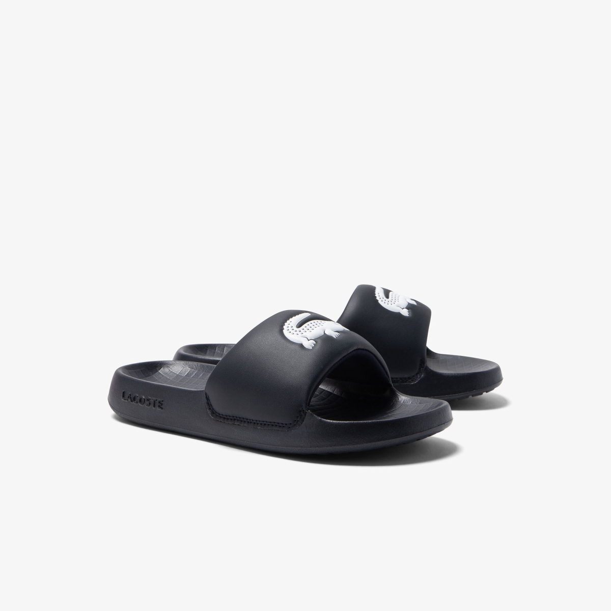Lacoste Sliders Size Lacoste Sport Sliders Navy - Main Image