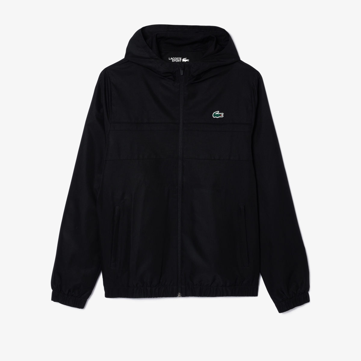 Recycled Fiber Zipped Hooded Sport Jacket