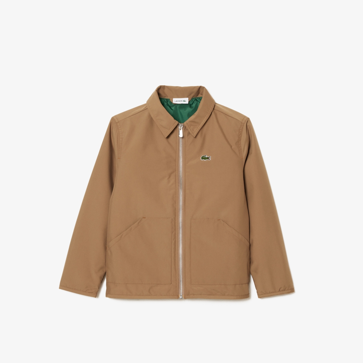 LACOSTE マルチポケット ジャケット ファティーグタイプ ジャケット Zipped Taffeta Patch Pocket Jacket