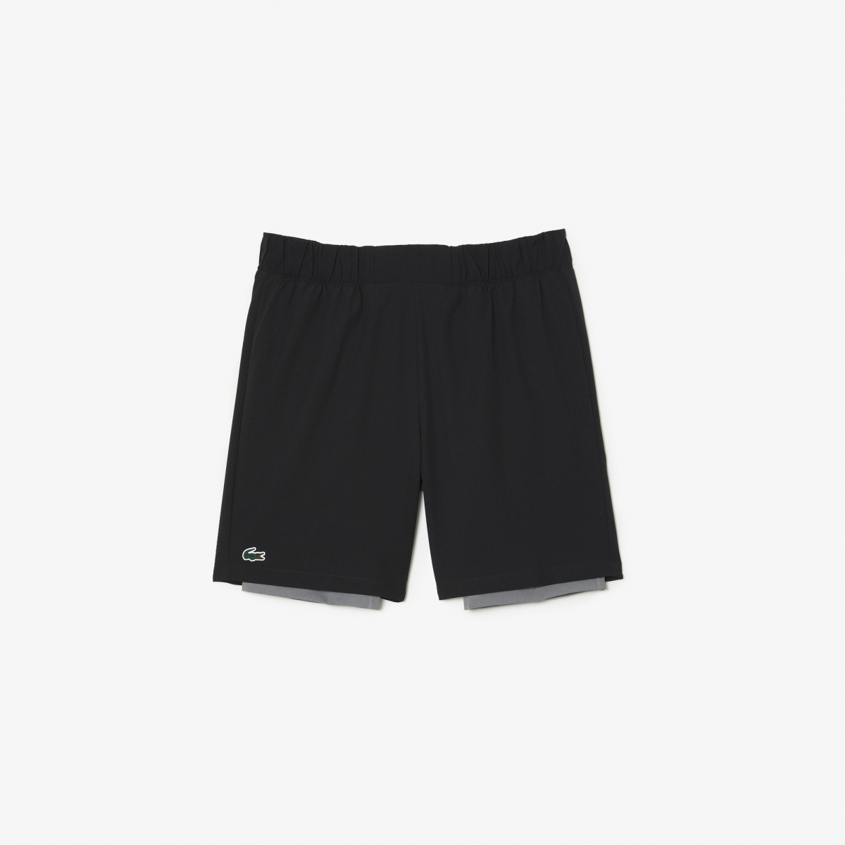 Men’s Two-Tone Lacoste Sport Shorts with Built-in Undershorts