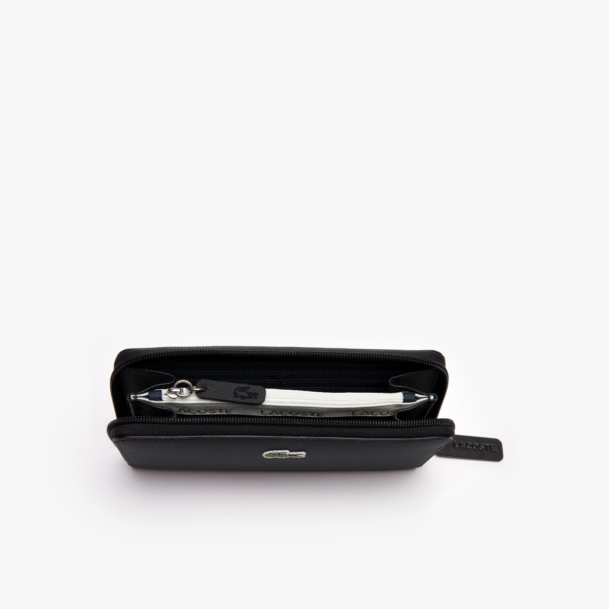 Women's L.12.12 Concept Petit Piqué 12 Card Zip Wallet