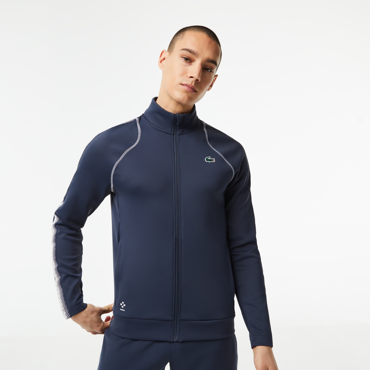 Men's Lacoste Tennis x Daniil Medvedev Zipped Sweatshirt