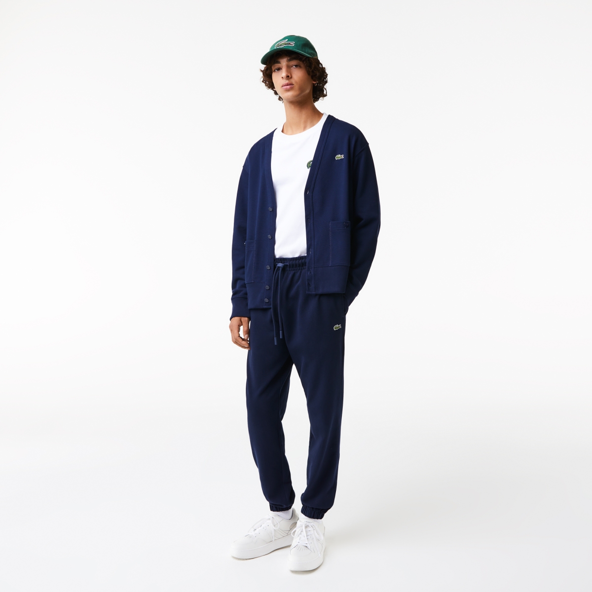 メンズ Lacoste Men's Lacoste Front Zippered Trackpants
