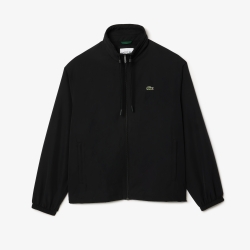 Short Showerproof Jacket with Removable Hood