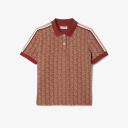 Jacquard Monogram Polo Shirt