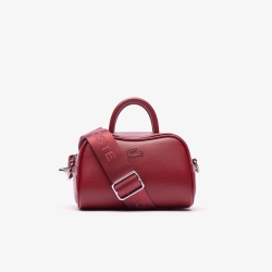 最終価格LACOSTE NF4498FO xxs top handle bag Lacoste] Lola Leather Small Shoulder Bag NF4498FO Red | eBay