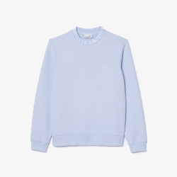 【LACOSTE】Logo Jacquard Collar Double Face 袖ロゴスウェット LACOSTE】Logo Jacquard Collar Double Face 袖ロゴスウェット