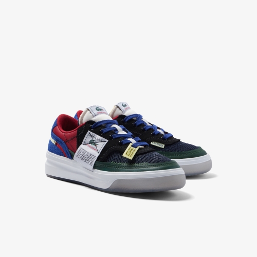 Women's Lacoste G80 Textile and Leather Top Sneakers