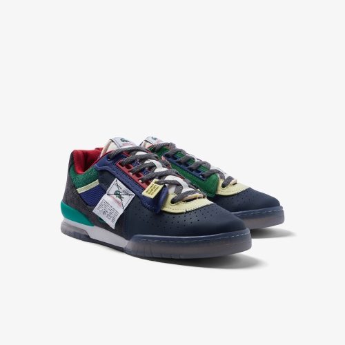 Men's Lacoste M89 Leather and Textile Sneakers