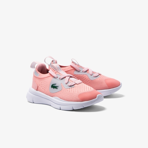 Infants' Lacoste Run Spin Knit Textile Sneakers