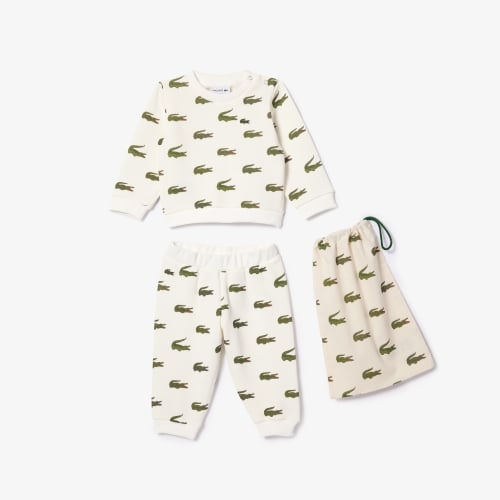 Croc Print Cotton Pajama Gift Set