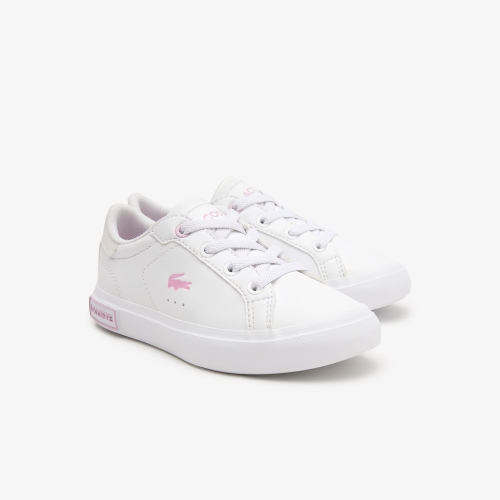 Infants' Lacoste Powercourt Synthetic Sneakers