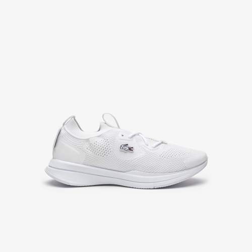 Men's Lacoste Run Spin Knit Textile Sneakers