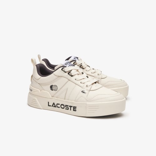 Women’s Branded Leather L002 Trainers