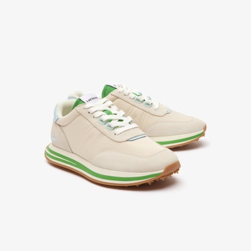 Women's L-Spin Leather and Textile Trainers 