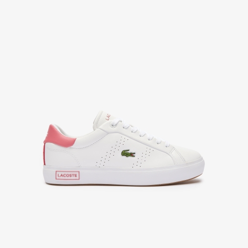 Women's Powercourt 2.0 Contrasted Leather Trainers 