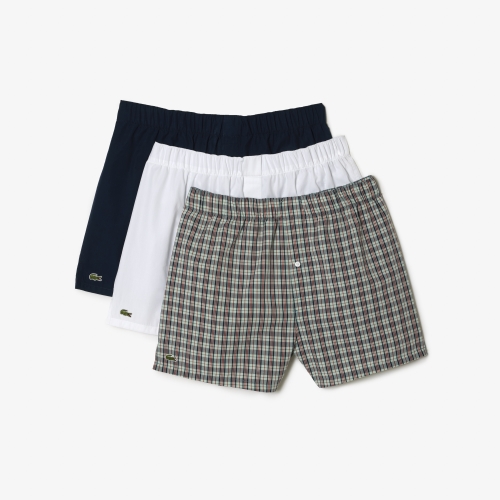 Men’s Lacoste Slim Fit Organic Cotton Boxer Shorts