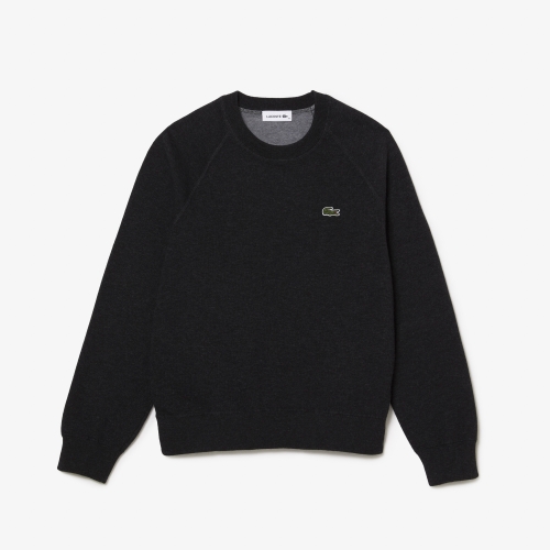 Women's Lacoste Crew Neck Two-Ply Jersey Sweater