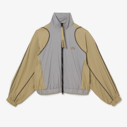 Women's Lacoste Oversized Removable Hood Trench