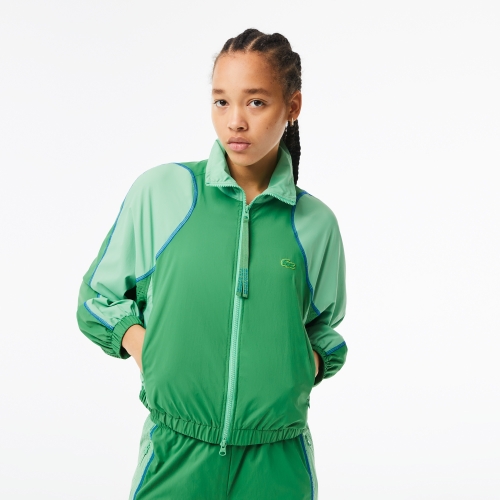 Women's Lacoste Oversized Removable Hood Trench