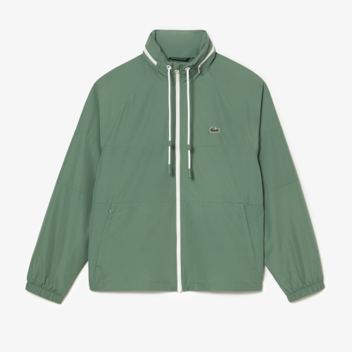 Men’s Lacoste Adjustable Hood Zipped Jacket
