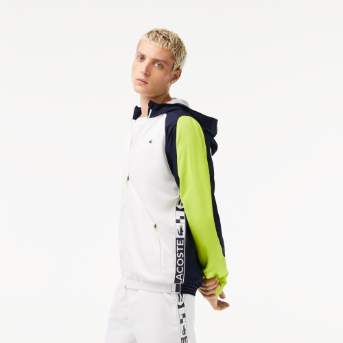 Men's Lacoste SPORT Color-Block Tennis Jacket