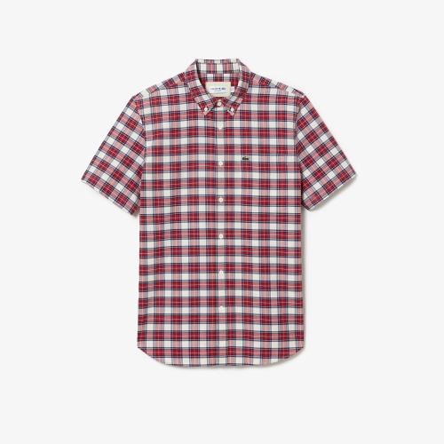 Men's Lacoste Regular Fit Checked Shirt