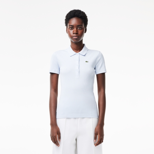 L.12.D Slim Fit Ribbed Cotton Polo Shirt