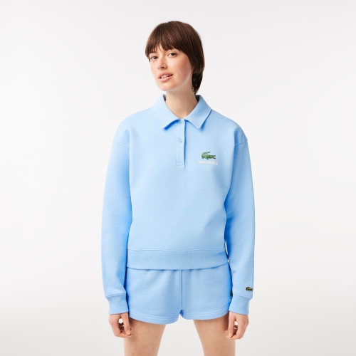 Long-Sleeved Lacoste x Sporty & Rich Polo Shirt