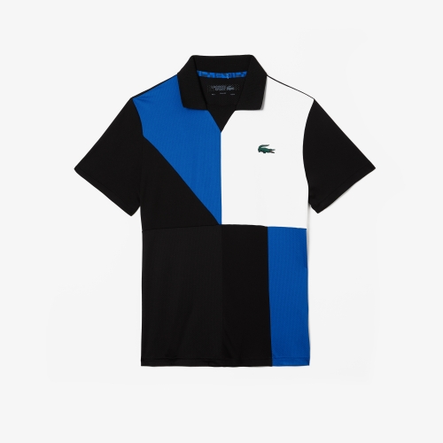 Men's Lacoste SPORT Color-Block Ultra-Dry Piqué Tennis Polo Shirt