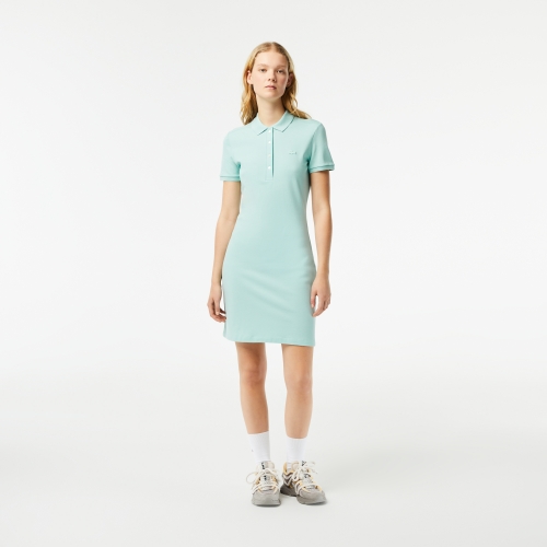 Women's Stretch Cotton Piqué Polo Dress