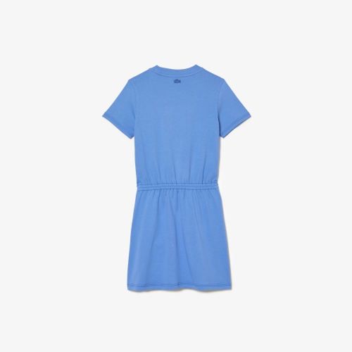 Girls’ Organic Cotton Jersey Fit and Flare Dress