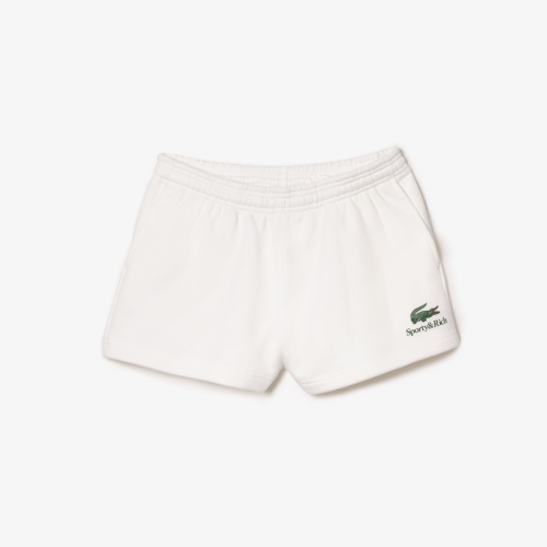 Lacoste x Sporty & Rich Fleece Shorts