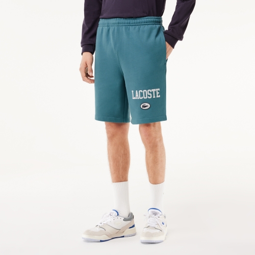 Regular Fit Lacoste Print Jogger Shorts
