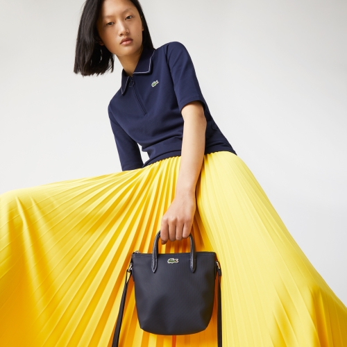 Women's L.12.12 Concept Petit Piqué Coated Canvas Mini Zip Tote Bag