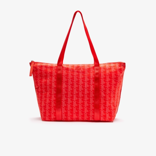 Women's Izzie Monogram Nylon Shopping Bag
