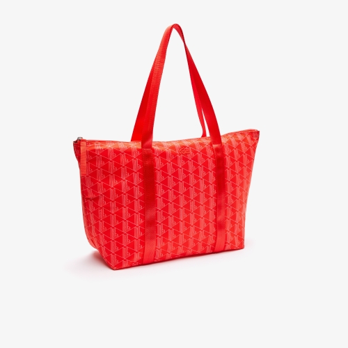 Women's Izzie Monogram Nylon Shopping Bag