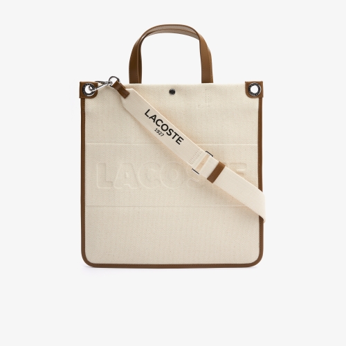 Women's Heritage Canvas Branded Flat Shopper Bag