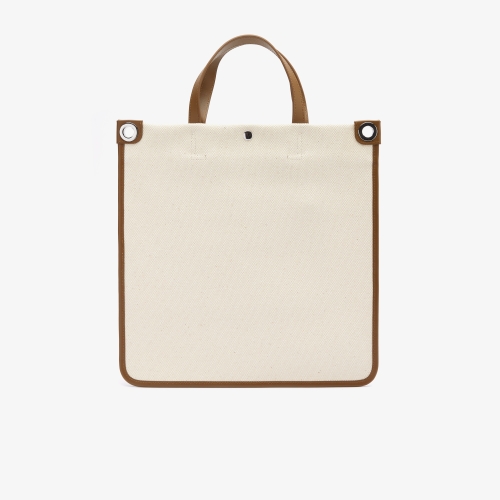 Women's Heritage Canvas Branded Flat Shopper Bag