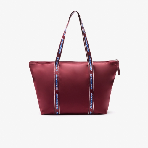 Women's Lacoste Branded Handle Shopping Bag
