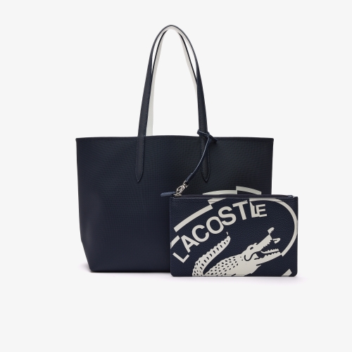 Reversible Coated Canvas Print Tote