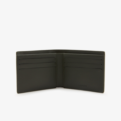 Men's LCST Print Color-Block Folding Wallet