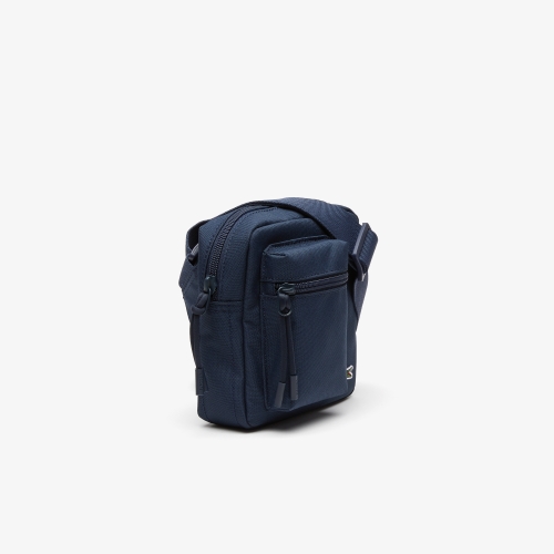 Unisex Lacoste Adjustable Shoulder Zip Camera Bag