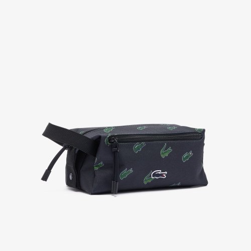Coated Canvas Printed Toiletry Bag