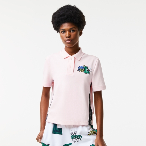 Women's Lacoste Holiday Regular Fit Organic Cotton Polo