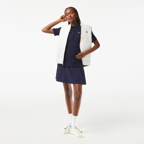 Women's Lacoste SPORT Slim Fit Organic Cotton Golf Polo Shirt